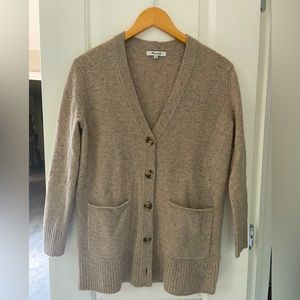 Madewell Donegal Maysfield Cardigan Sweater | Merino Wool | Size XXS
